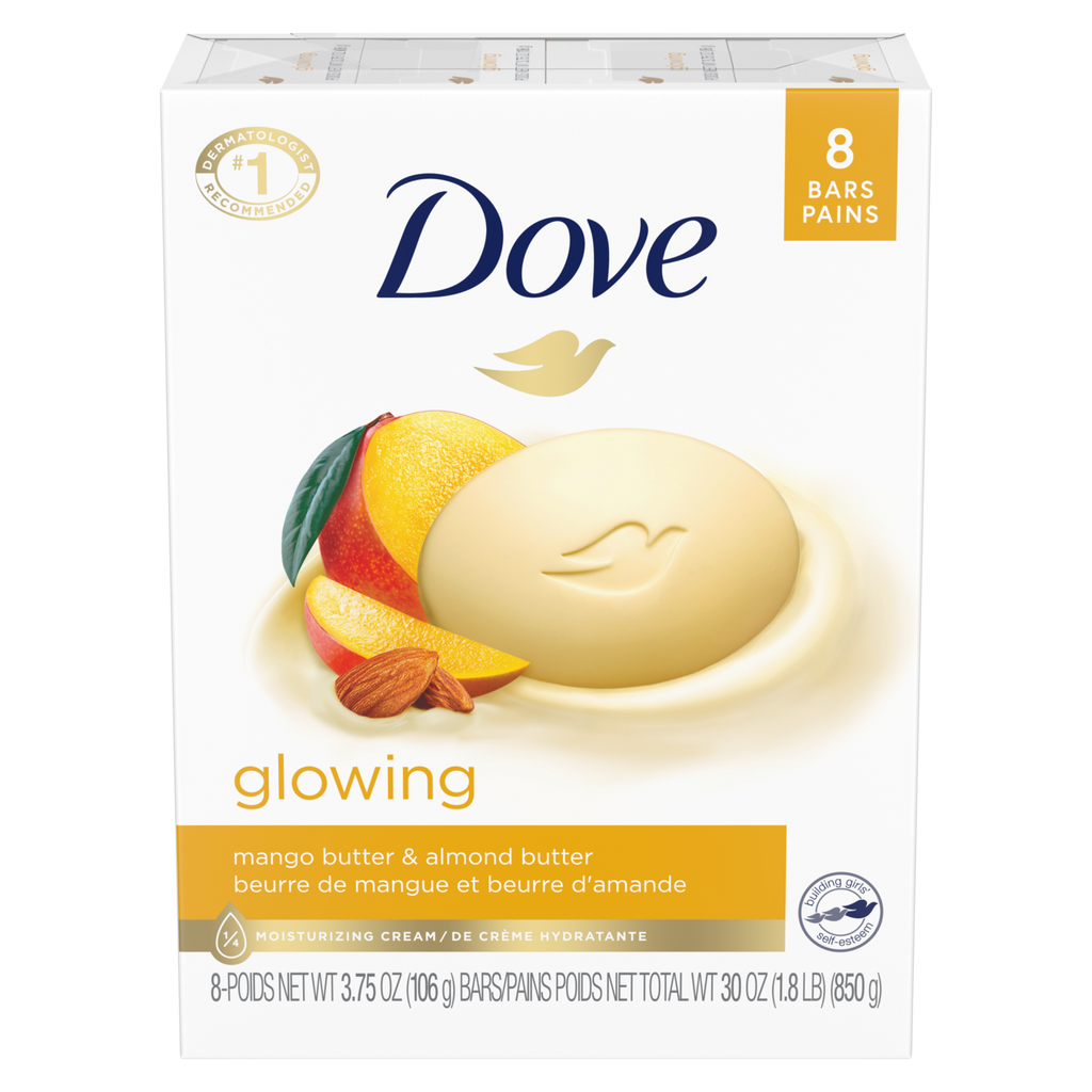Beauty cream bar Glowing mango butter & almond butter - DOVE