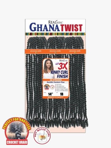 Ghana twist Kinky curl Finish - REALÍSTIC