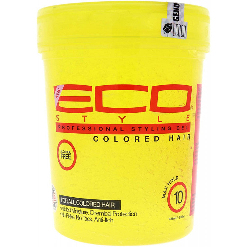 Colored hair Professional styling gel - ECO STYLE