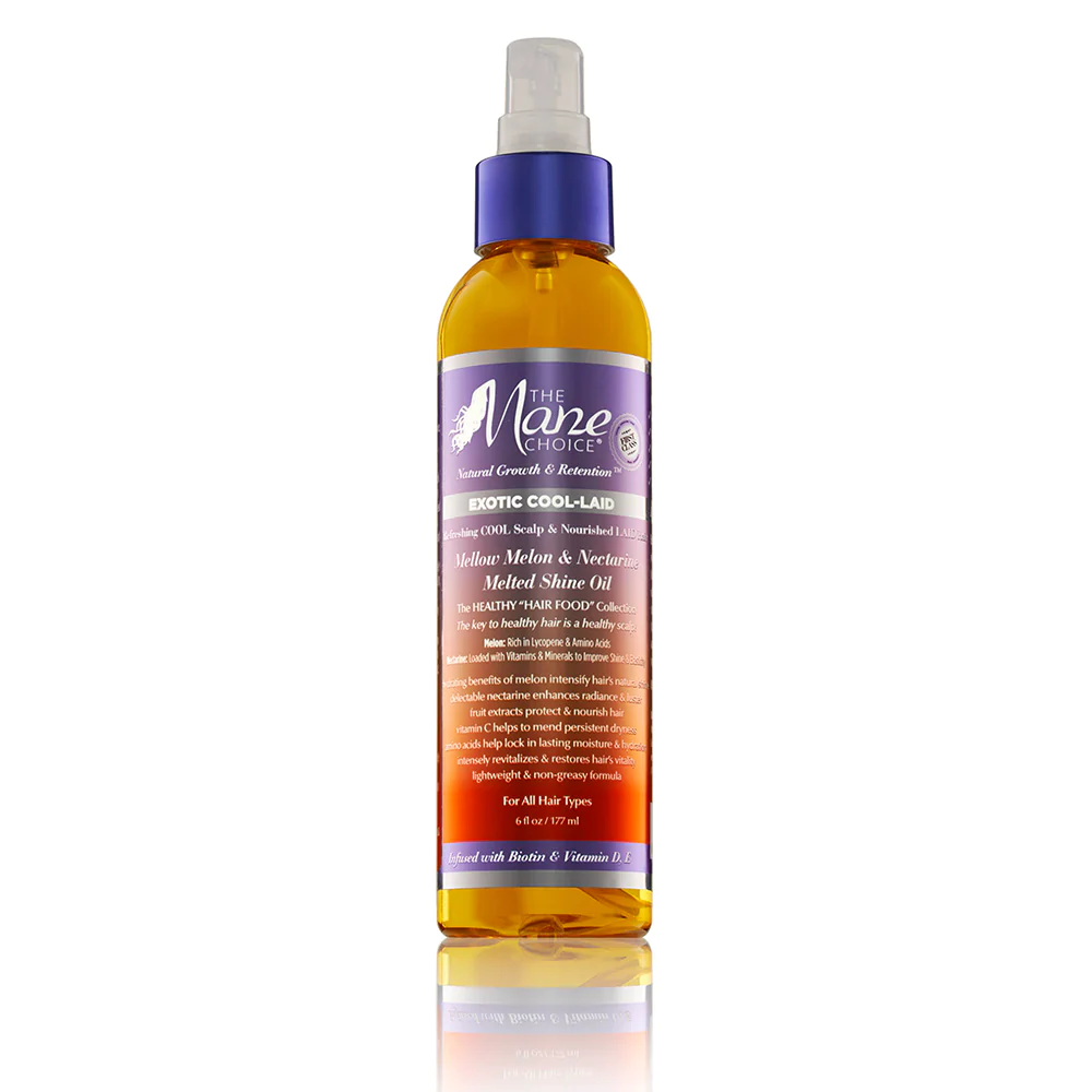 Exotic Cool-Laid Mellow melon & nectarine melted Shine oil - THE MANE CHOICE