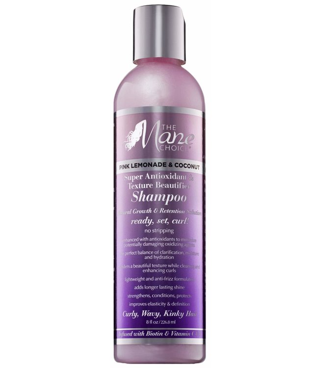 Pink Lemonade & Coconut antioxidant & beautifier Shampoo - THE MANE CHOICE